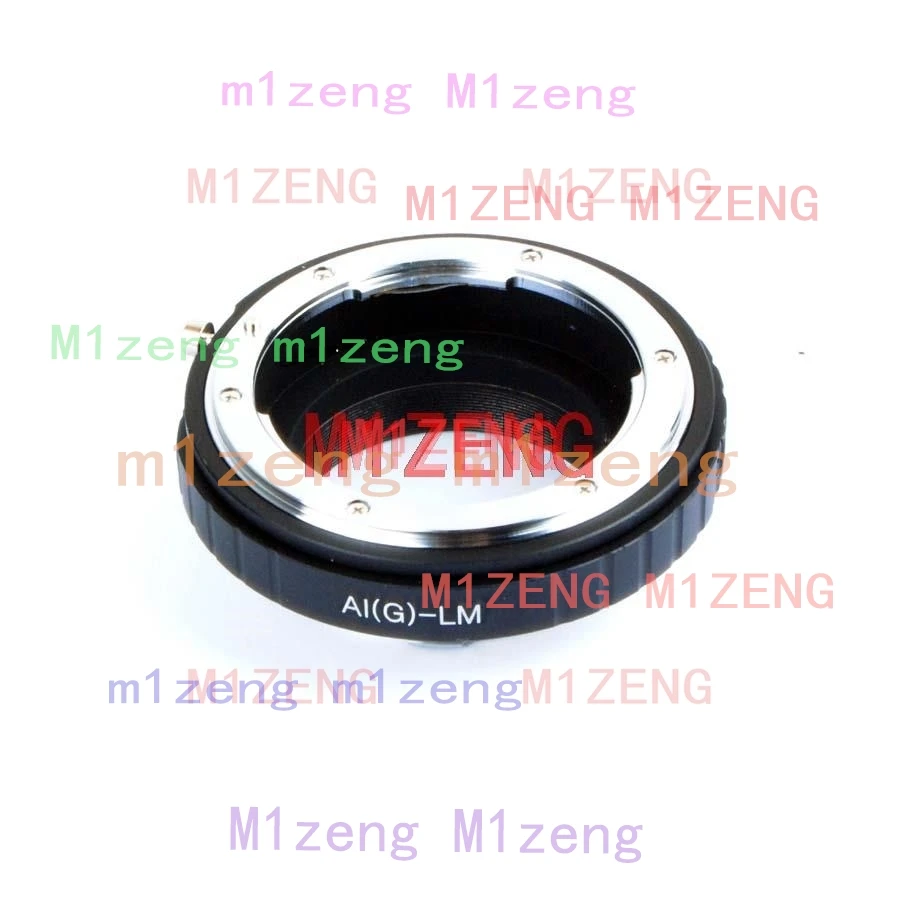AI(G)-LM Adapter ring for NIKON AI F G AF-S lens to Leica M L/M M9 M8 M7 M6 M5 m3 m2 M-P m-p240 m9p camera TECHART LM-EA7