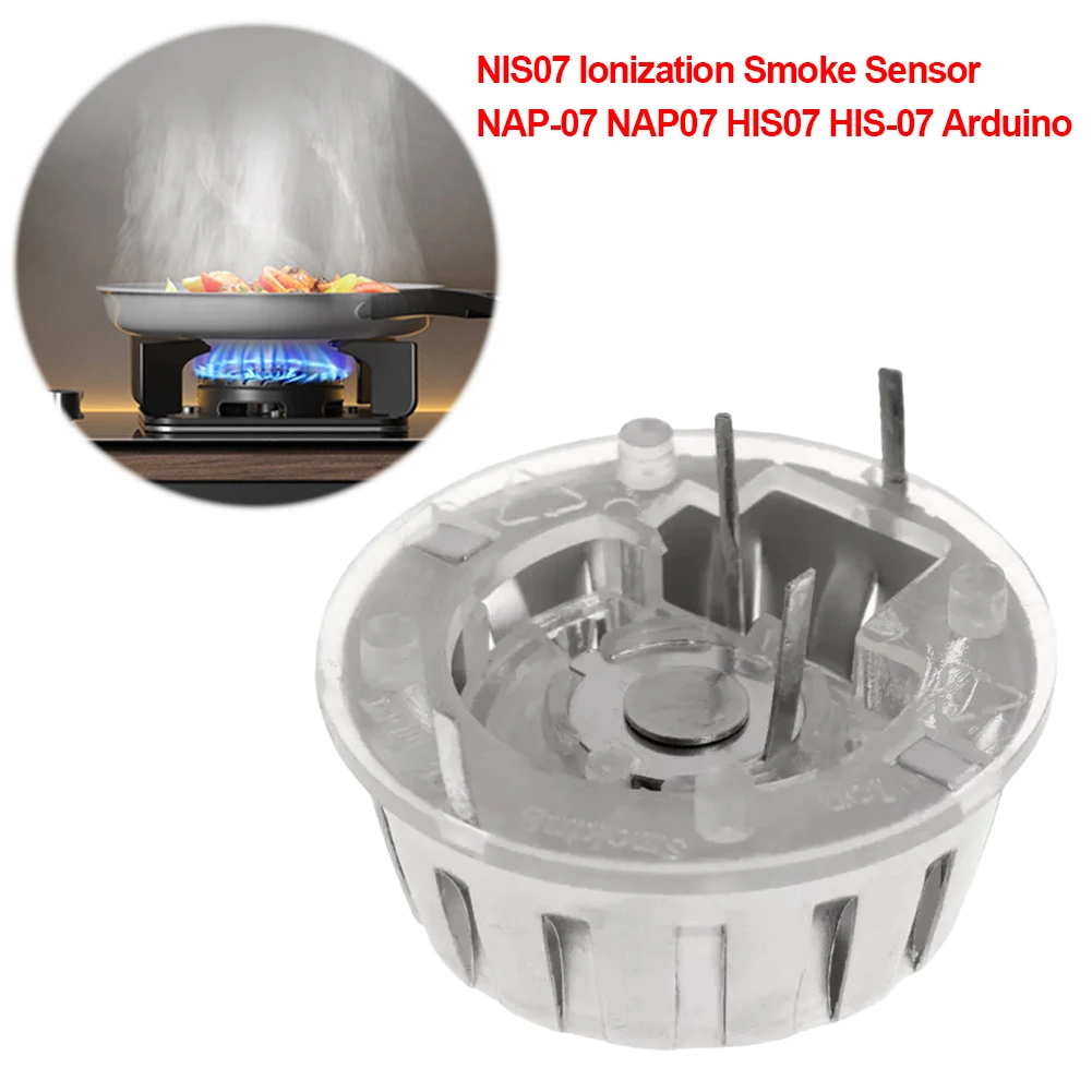 NIS07 NAP-07 NAP07 HIS07 HIS-07 Ion Chamber Smoke Sensor Ionization Smoke Detector Smoke Sensor Detector Fit for Arduino