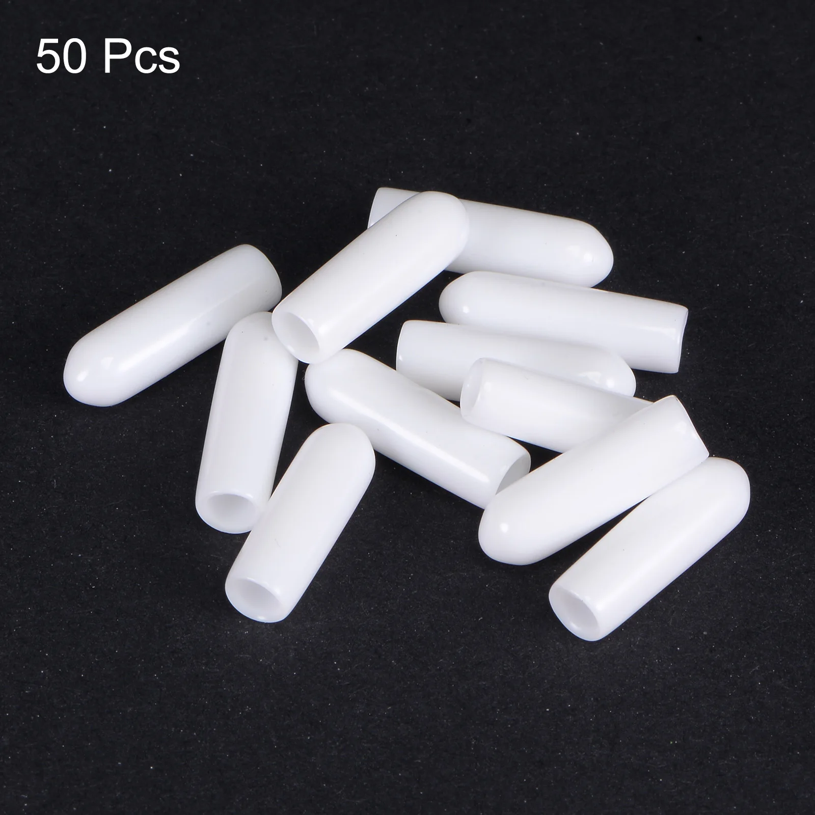50/100/200Pcs Round End Caps Rubber Cap Decorative Cover Screw Tube Protector for Screw Bolt Pipe White 3.5mm 4.5mm 6.5mm 7.5mm