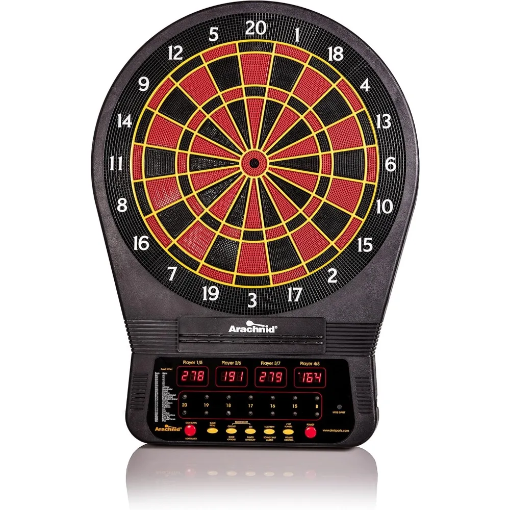 Pro 650 Tournament-Quality Electronic Dartboard with Micro-Thin Segment Dividers for Dramatically Reduced Bounce-Outs