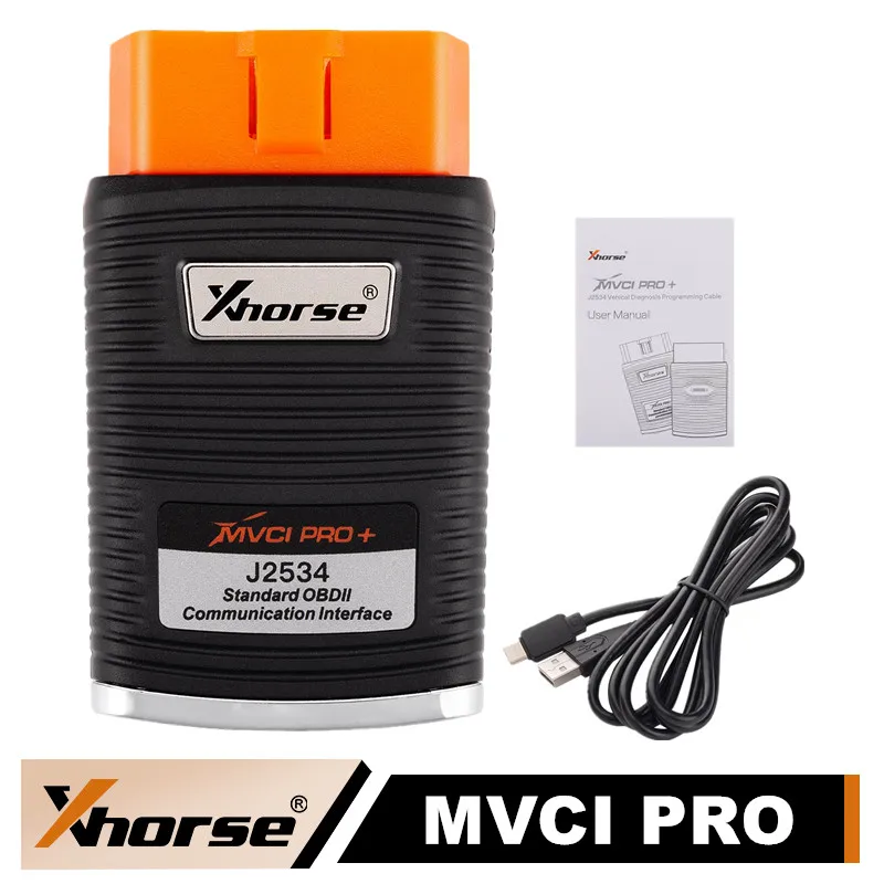 XHORSE XDMVJPGL MVCI PRO J2534 Vehicle Diagnostic Programming Cable for Benz/ Volvo/ Nissan/ Renault/ Peugeot/ GM/ Volkswagen