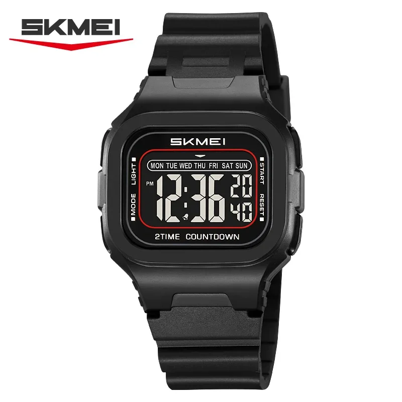 SKMEI 2343 Mens Wristwatches Military LED Sports Waterproof Shockproof Digital Watch for Men Didplay Alarm Clock Reloj Hombre