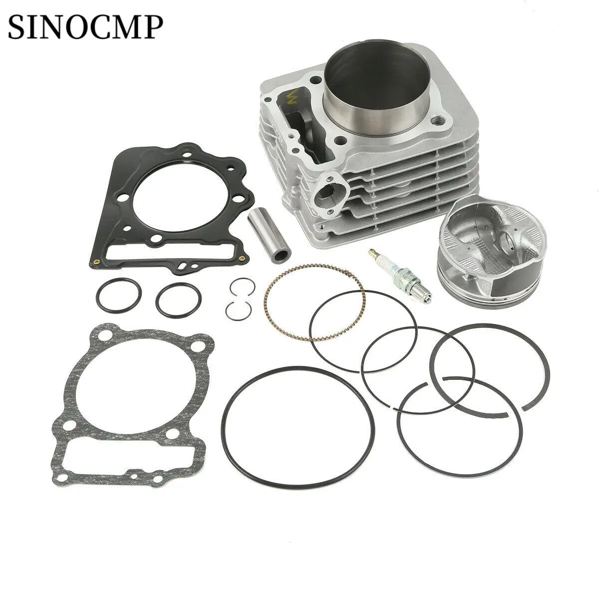 1Set Engine Piston Cylinder Top End Rebuild Kit For 1999-2008 Honda Trx400ex TRX 400ex 440cc 85mm Stock Bore 12100-KCY-670
