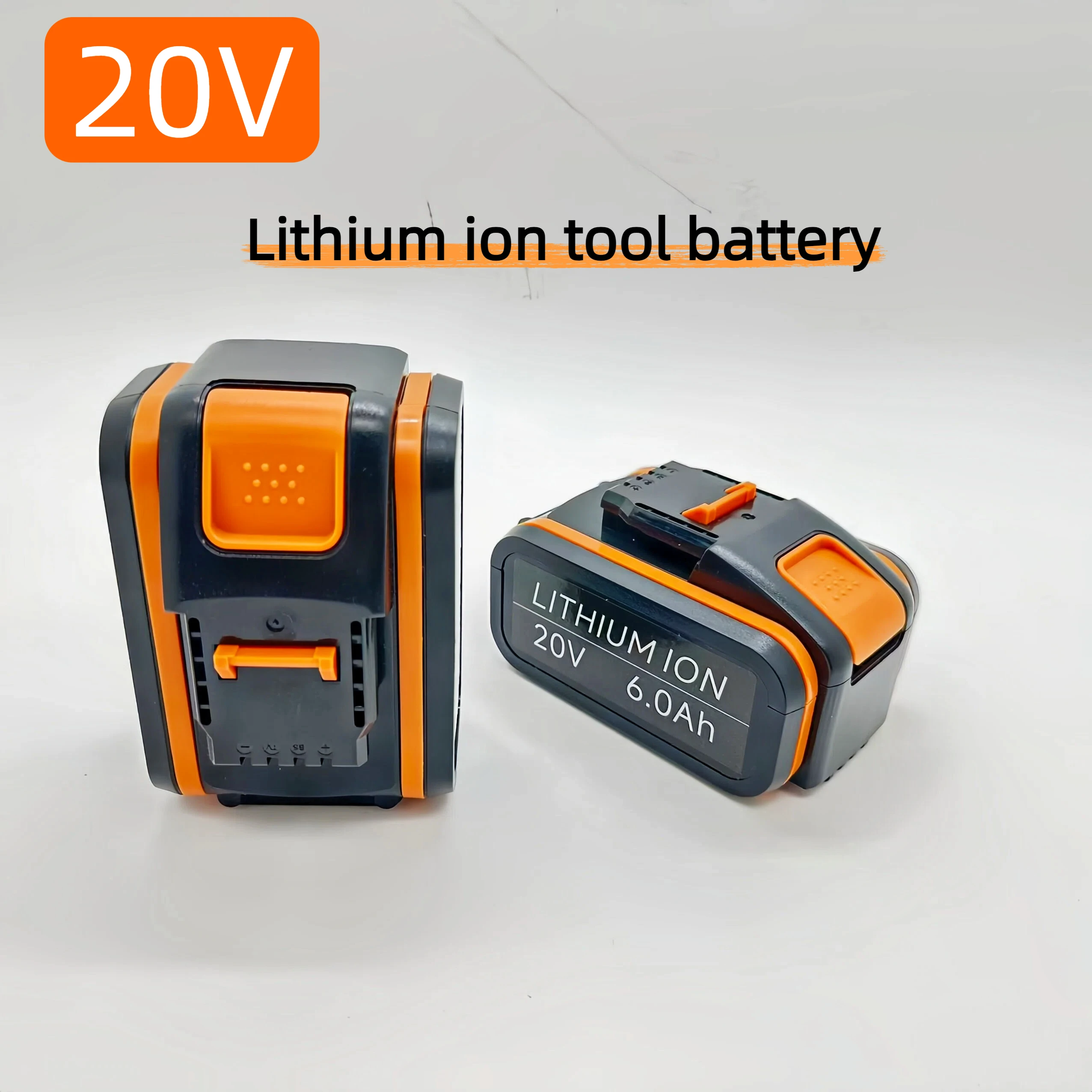 

Bestseller 5.0Ah -12.0Ah 20V lithium-ion rechargeable battery, compatible with Worx tools as a 20V replacement battery