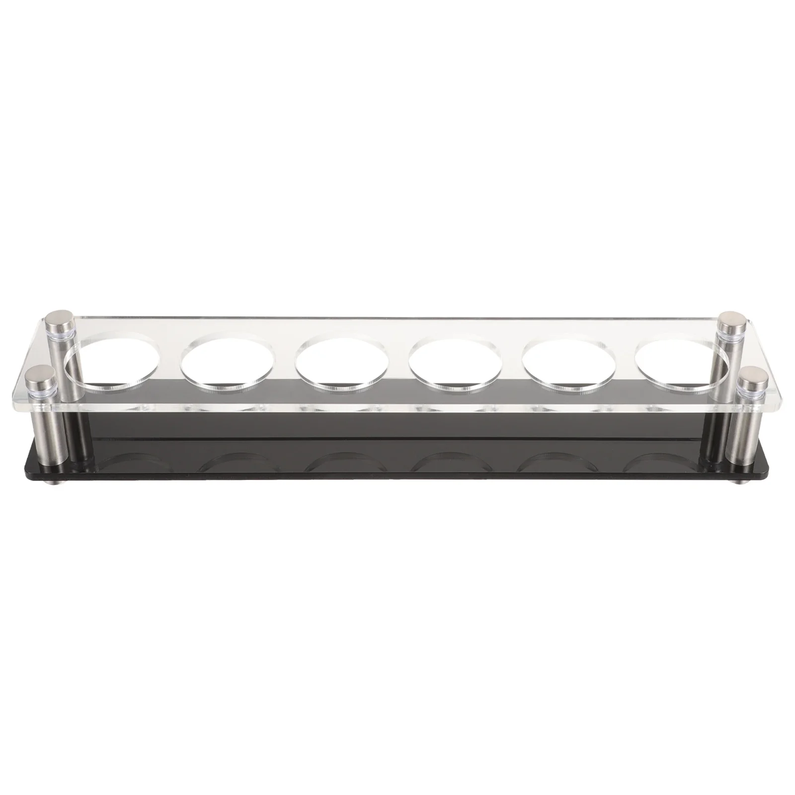 Eyeglasses Shot Serving Box Acrylic Holder Base Server Rack Cup Ktv