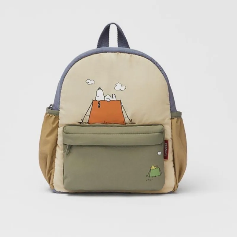 

Snoopyed Cartoon Bag Fashion New Style Schoolbag Popular Design Boys and Girls Backpack Shoulder Bag Decorative Daily Necessitie