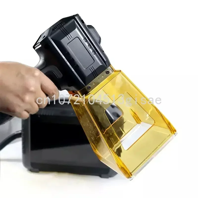 Handheld  Marking Machine Small Fiber Optic Handheld Portable Metal Plastic Fully Automatic Engraving