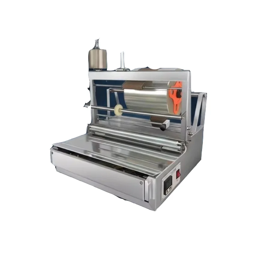 Semi-Automatic 3D Wrapping Machine for Square Boxes,BOPP Film Heat Sealing for Poker Card Boxes,ACW-88 Manual 110V 220V