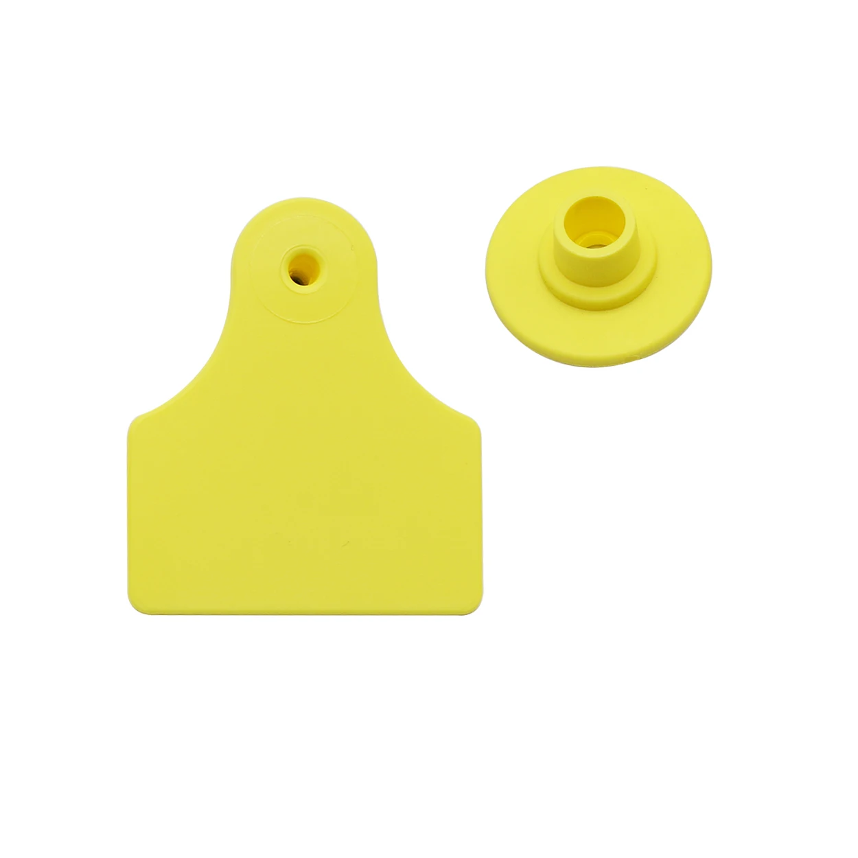 5 pz 40*50mm capre pecore bovini mucche maiali auricolari vuoti identificazione del bestiame TPU precisione Ear Label Farm Animal Marker