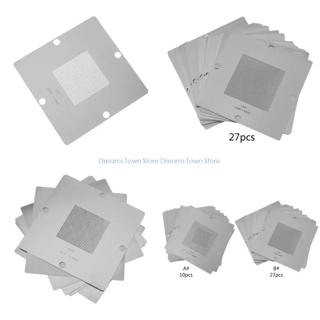 

HX6A 10/27 шт BGA шаблоны Sik олово приспособление оловянный шарик припоя паяльные инструменты