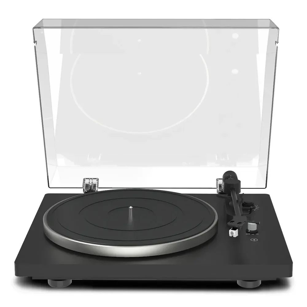 

Cartridge Built-in Preamp Wooden Belt Drive Bluetooth Vinyl Record Player Phonograph Turntable
