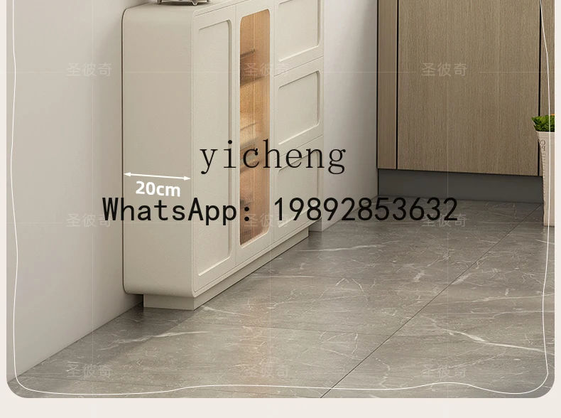 extremely narrow side cabinet 20cm integrated wall locker ultra-thin wall thin mini side cabinet
