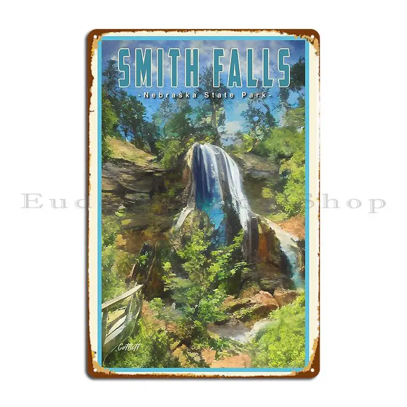 Midwest Travel Nebraska Huskers Smith Falls State Park Nebraska Metal Signs Funny Kitchen Pub Designing Create Tin Sign Poster