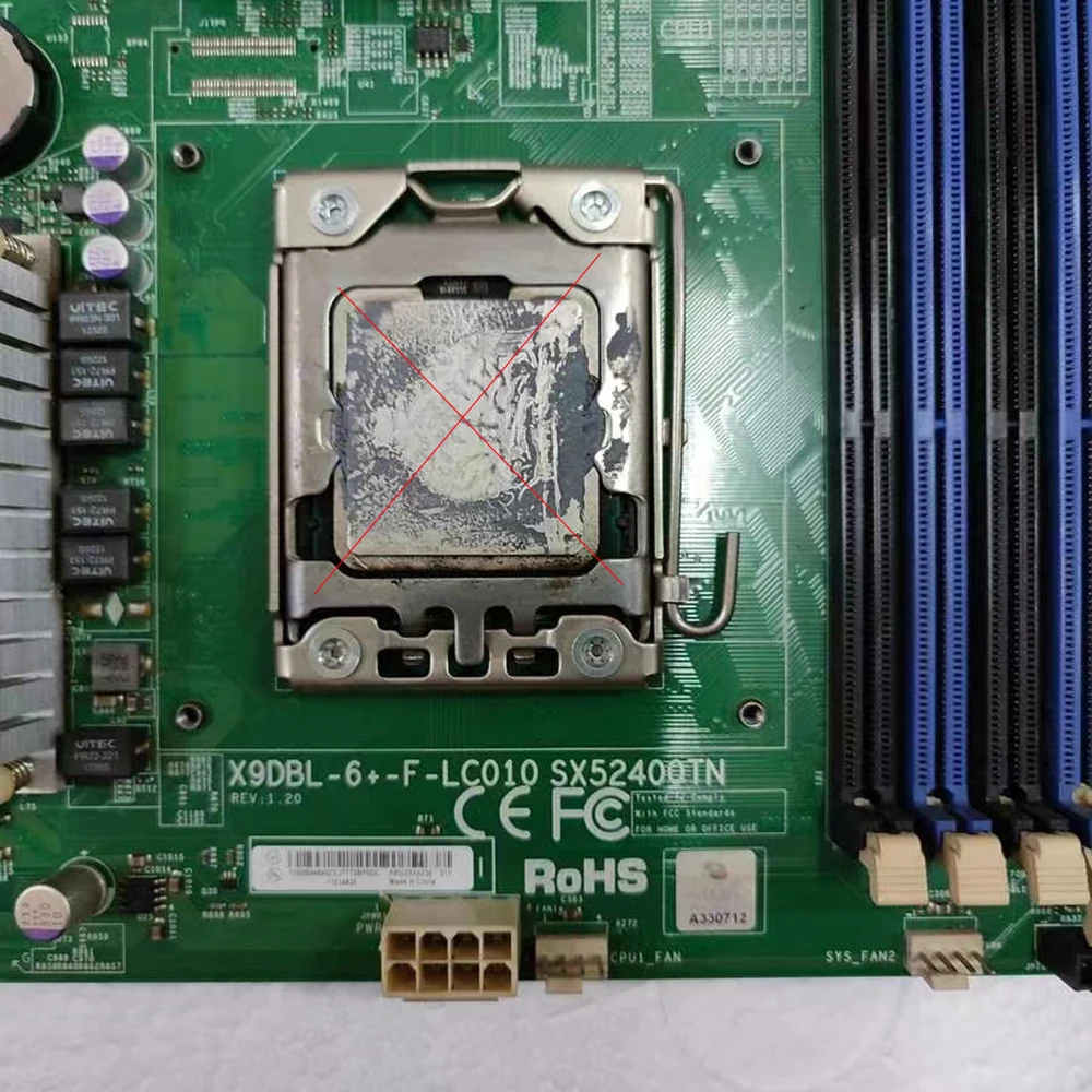

Original disassembly Server board X9DBL-6+- F-LC010