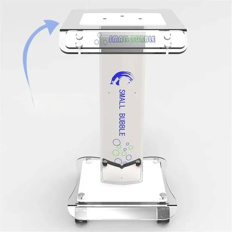 اكسسوارات الصالون أثاث التجميل المهنية الفاخرة عربة تخزين الشعر عجلات الوشم عربة 5 سرعات محطات بار مسمار أداة