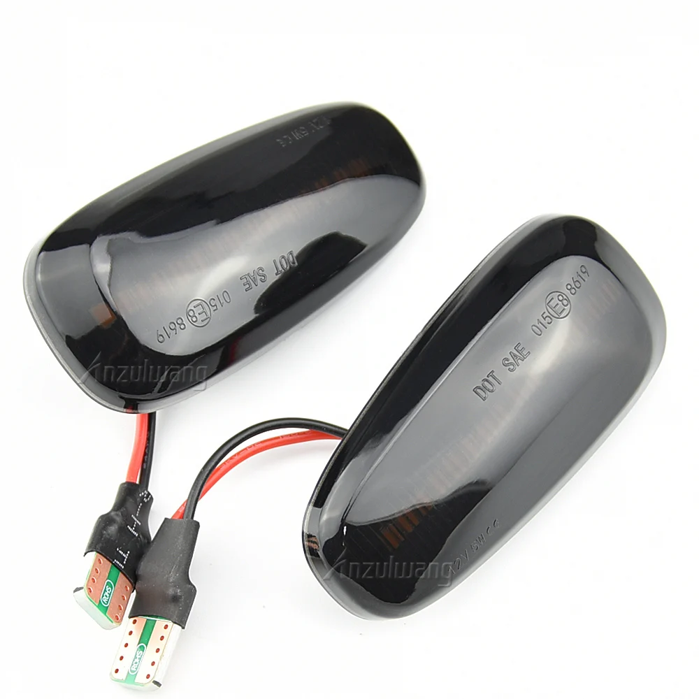 Dynamic LED Fender Turn Signal For Opel Astra G 1998-2009 Zafira A 1999-2005 Side Marker Lights lamps 2000 2001 2002 2003 2004