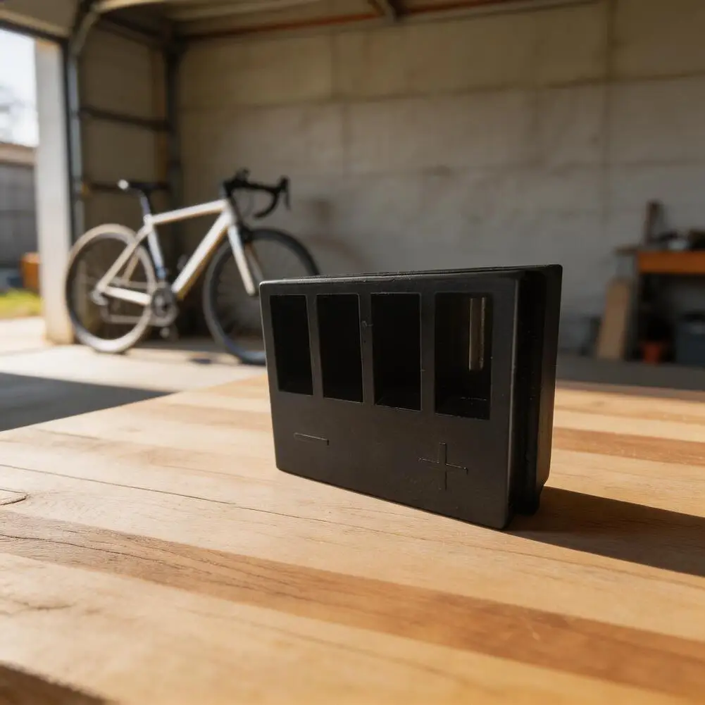 High-current Connector E-bike Battery Base For Battery Replacement Black Reverse Polarity Protection For E-bikes