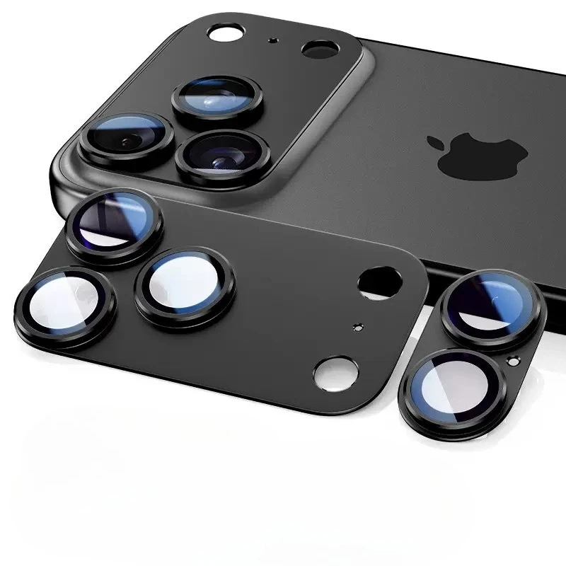 For Apple Iphone 18 17 Pro Max Air Aluminum Alloy Glass Camera Lens Protector for iphone18 18Pro iphone17 Protective Film Case