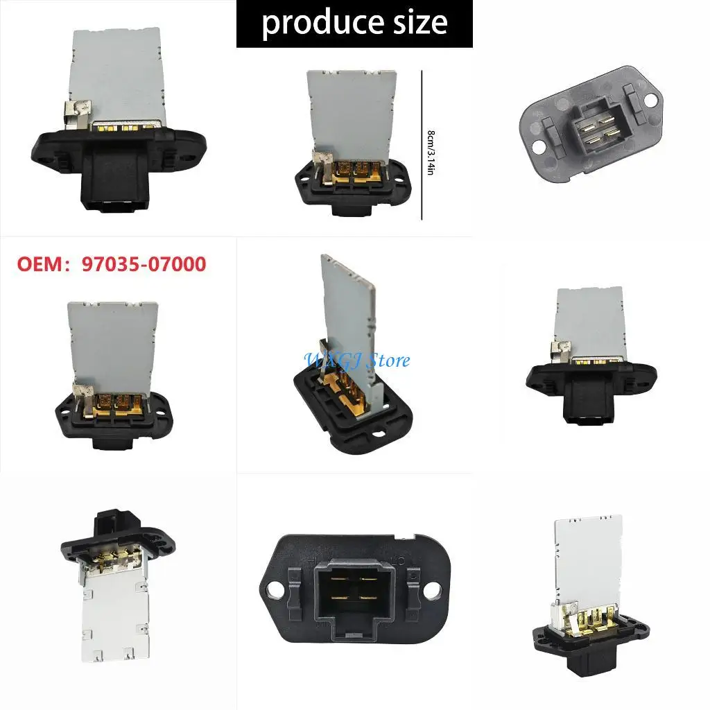 

37JE Multiple Speed HVAC Blower Resistor Motor 9703507000 For Vehicle Climate System