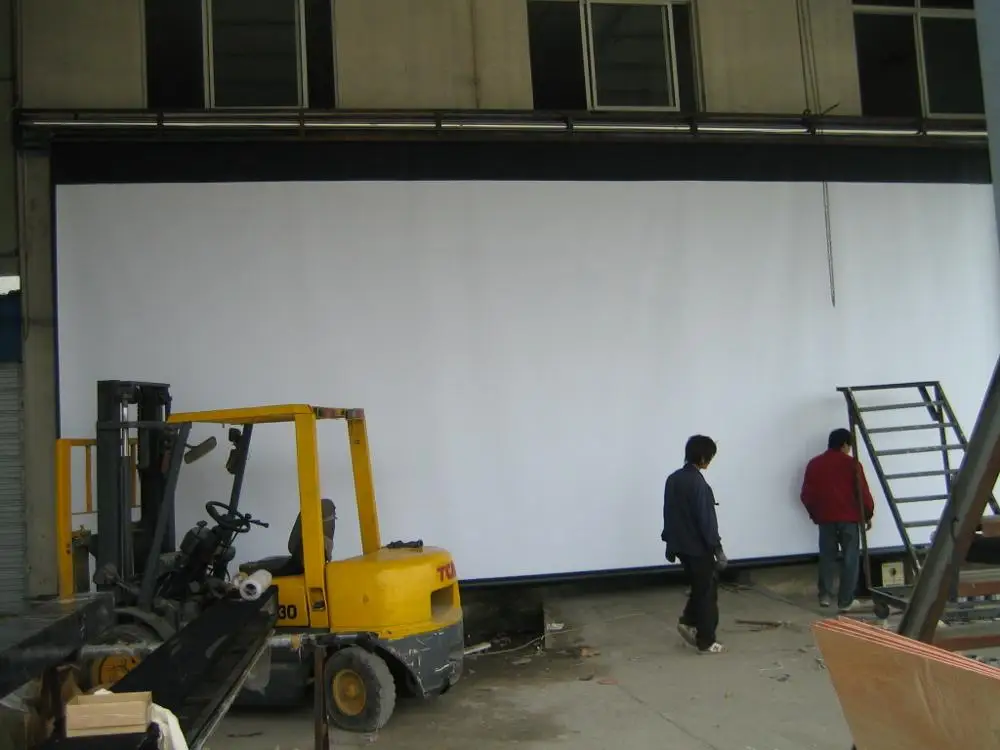 300 inch motorized projector screen