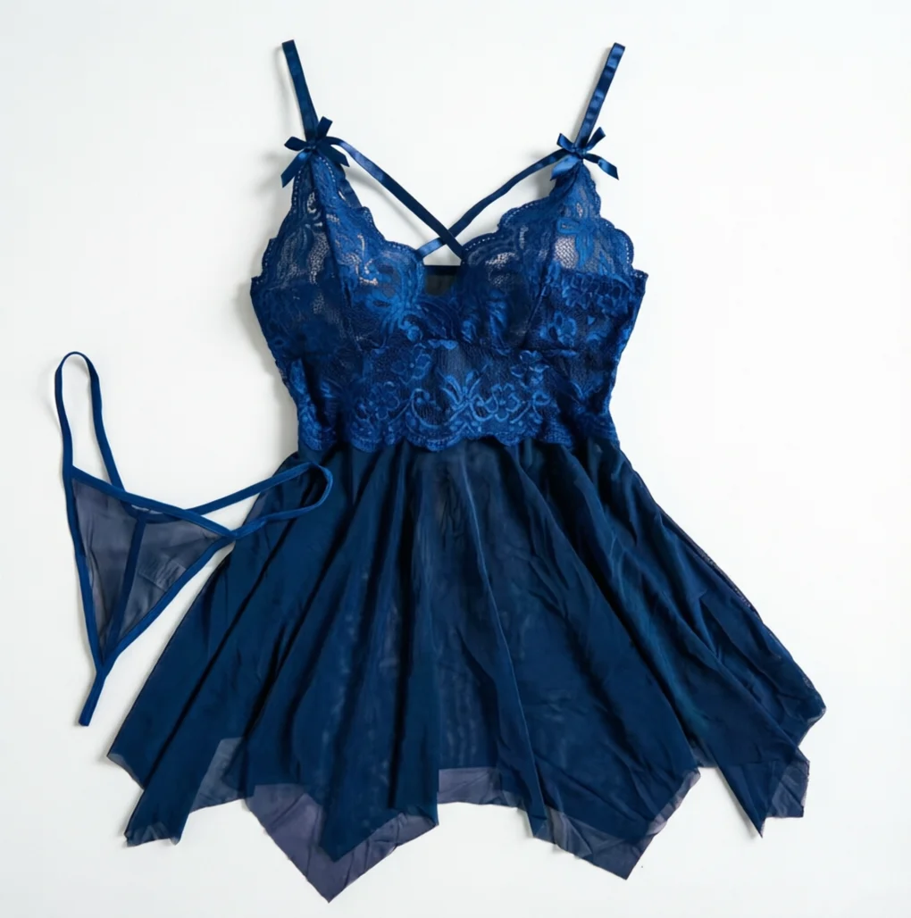 Women Transparent Lingerie Women's Underwear See Through Lingerie Sets Sexy Lace Bra And Panty Set Female Sexy Costumes