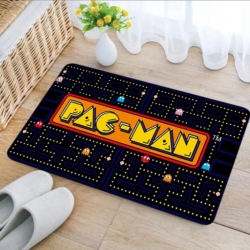 Doormats Living Room Rugs Foot Carpets Y-Pac-Mans Entrance Rug Floor Mats Welcome Carpet Non-slip Mat Home Kitchen Hallway Decor