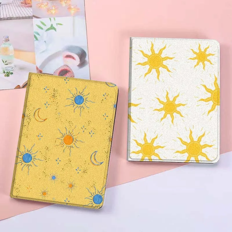 

Art Sun Moon Creative Pattern For Xiaomi Mi Redmi Poco Pad 2 4 5 7S 6S 6 7 8 Max Plus Ultra SE Pro K 2025 Tablet Case