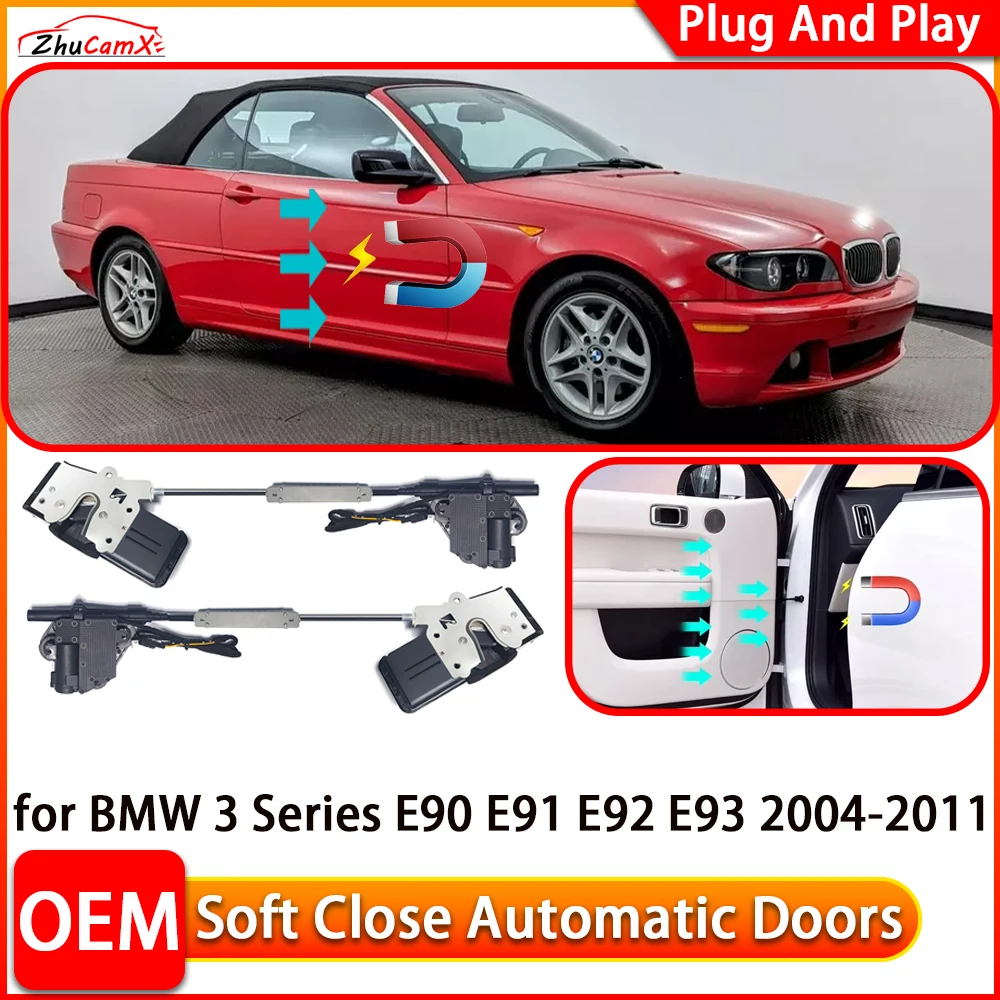 لسيارات BMW 3 Series E90 E91 E92 E93 2004-2011 باب إغلاق ناعم كهربائي أوتوماتيكي أقرب نظام إغلاق مريح للباب #1