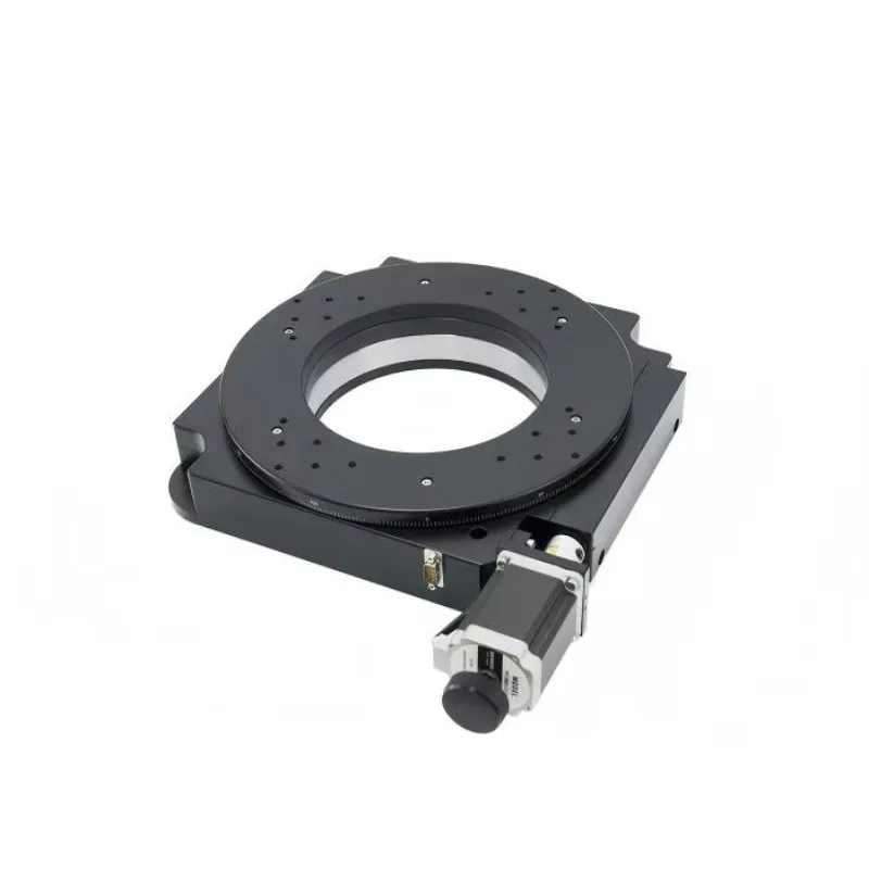 XmsjMotorized Rotary Table Stage Dimension 400mm Worm Gear And Worm Mechanism 57 Stepper Motor
