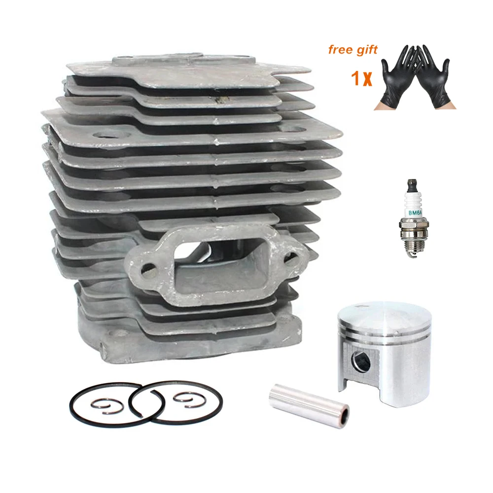 

42mm Big Bore Cylinder Piston Kit for Echo SRM-3800 SRM-3805 RM-380 RM-385 PN:10101143130 10000043130 10000043131