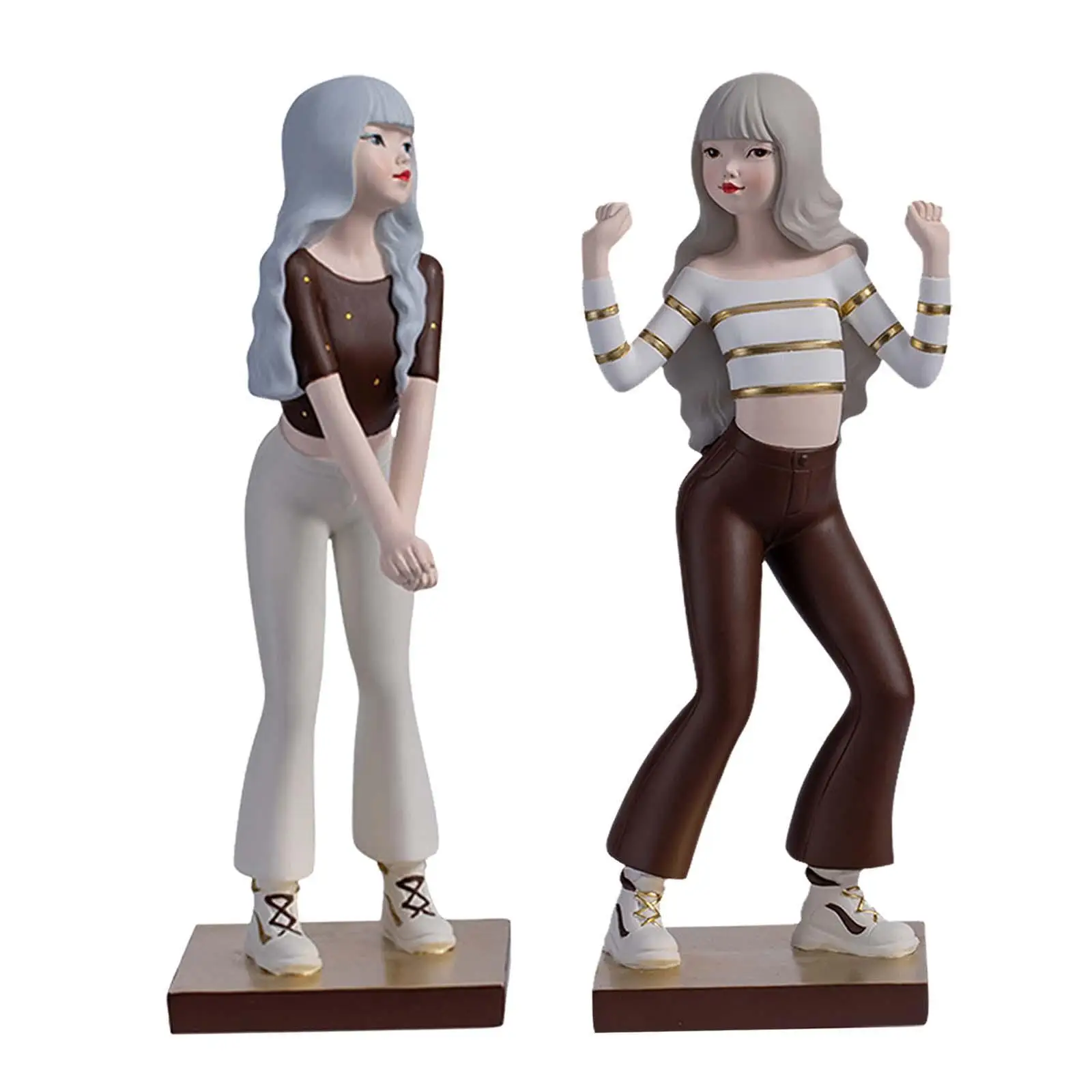 

Настольное украшение, статуя танцующей девушки для свадебной вечеринки, многофункциональная