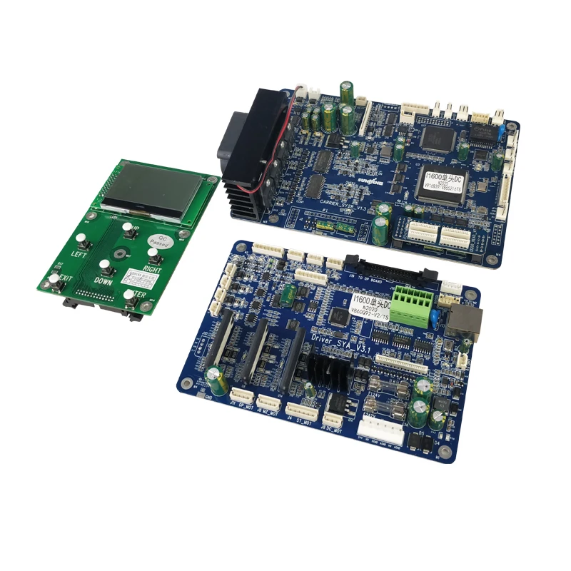 

i1600 Single Head Carriage Board Main Board Conversion Kit Senyang i1600 Board Kit with Software and Technical Support