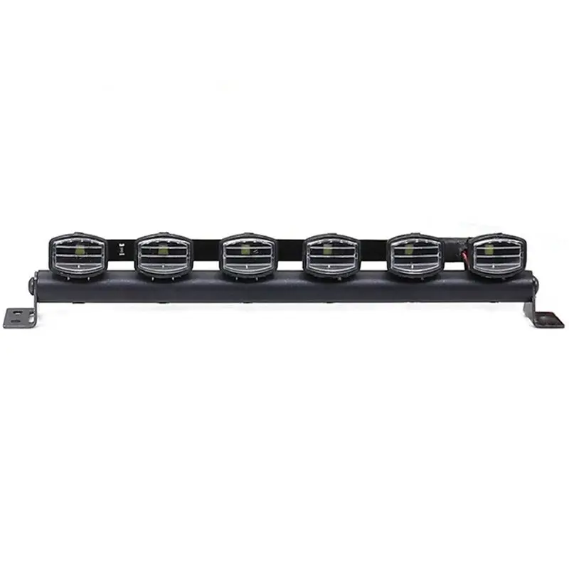 ABUM-2X RC Car Light Bar Kit 6 Leds Body Shell Roof Lights For 1/10 RC Crawler Car Truck Accessories