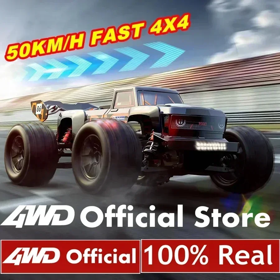 4WD RC Car 4x4 Off Road Drift Racing Cars 50 or 70KM/h Super Brushless High Speed Radio Waterproof Truck Remote Control Toy Kids