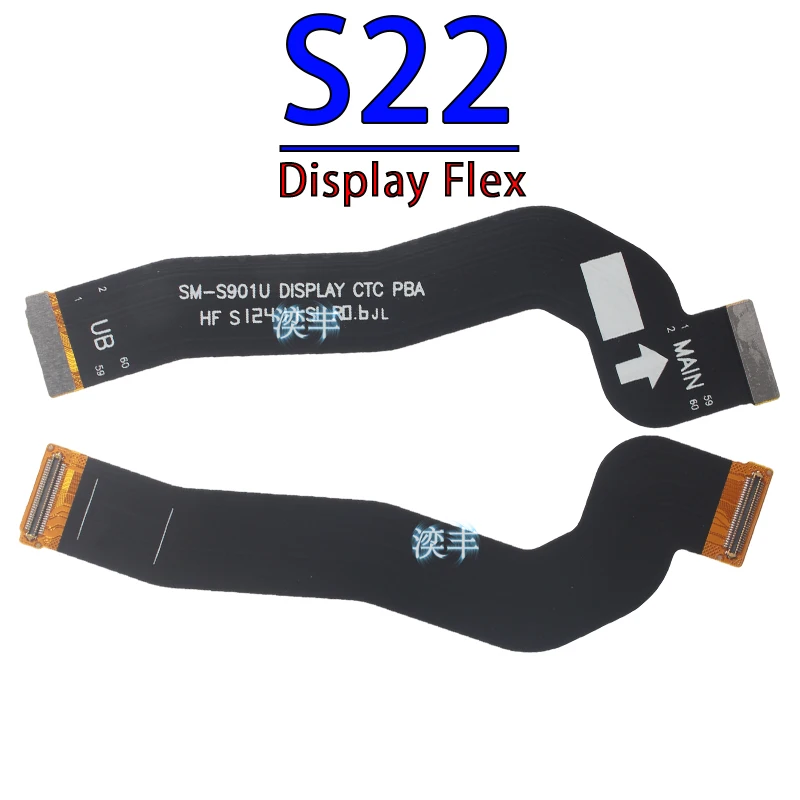 LCD Screen Connector Cable for Samsung Galaxy S22 S23 S21 Plus Ultra Fe Display Flex Replacement Parts