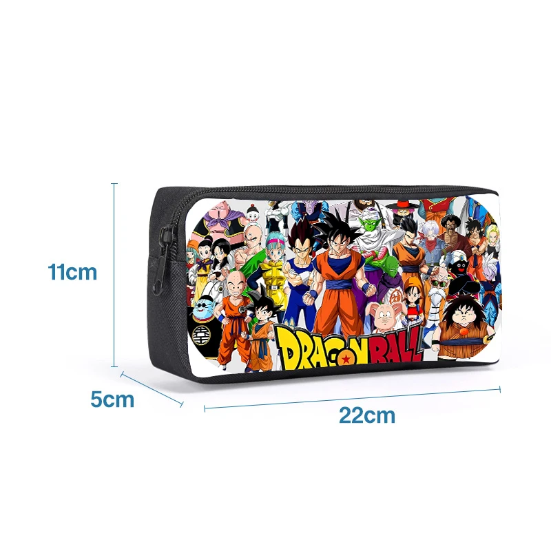 Dragon Ball Cute Pencil Case Students Back To School Supplies Boys Fashion Stationery Large Capacity Bags Birthday Party Gifts