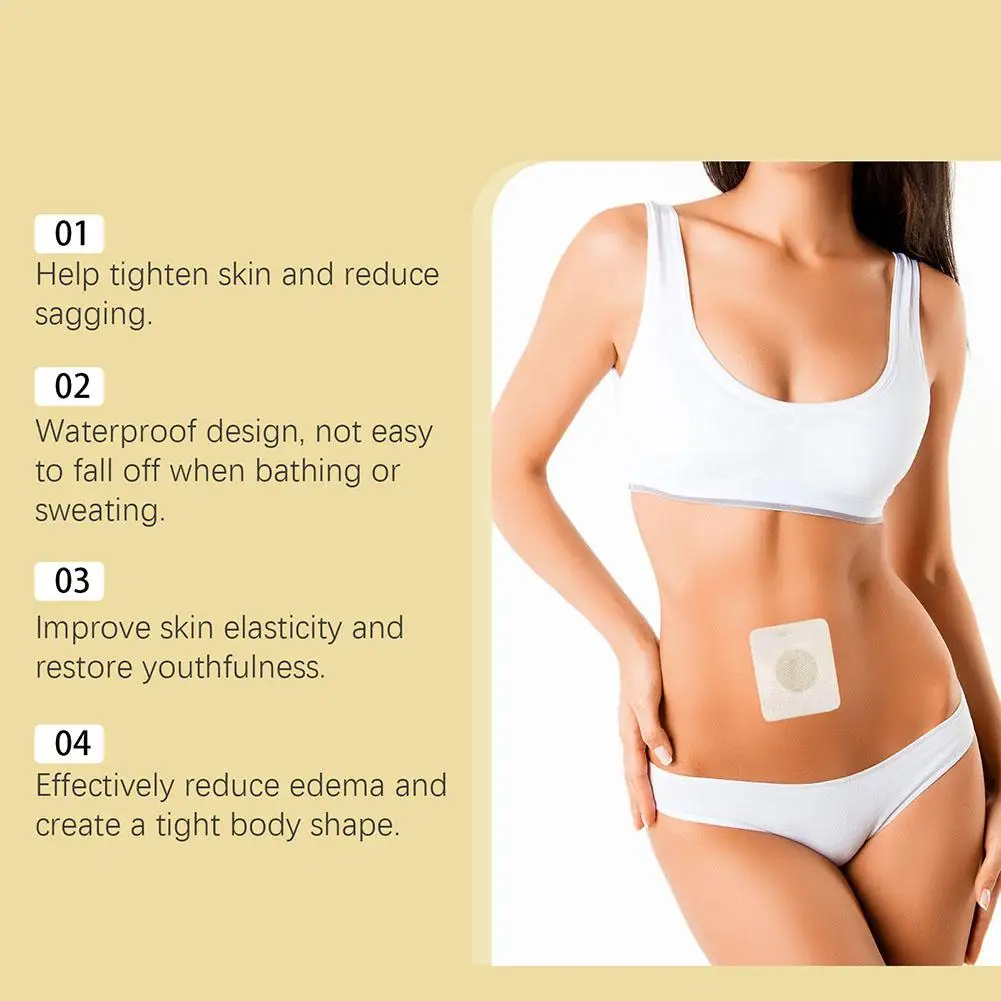 Bee Slimming Belly Button Patch Pure Natural Ingredient Eliminate Fat Absorb Excess To Mild Immediately To Easy Slim Down H2S5