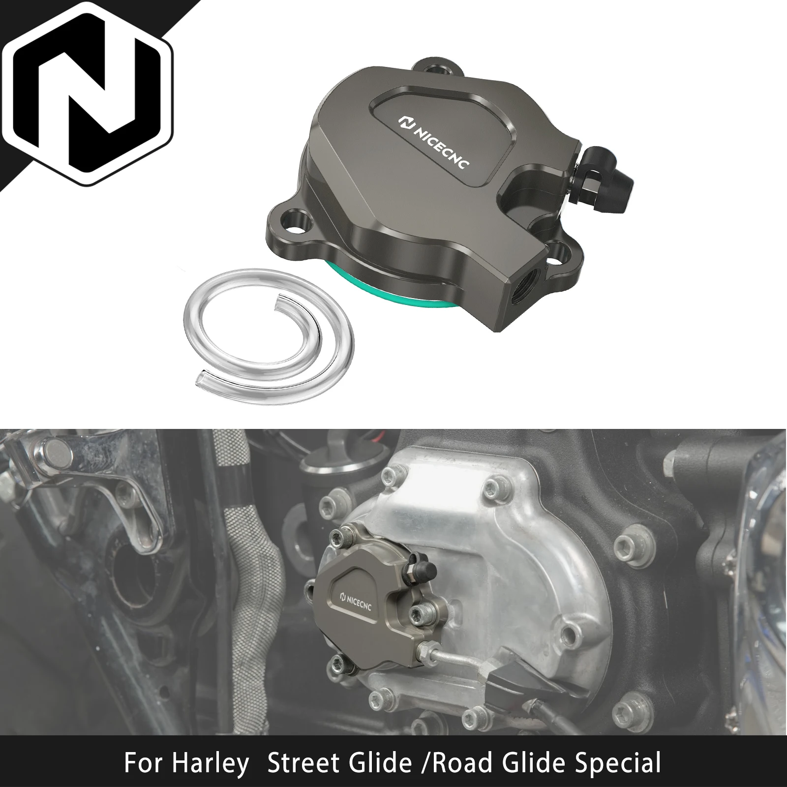 

M8 Clutch Slave Cylinder For Harley 17-20 Street Glide FLHX /Special Road Glide FLTRX /Special Road King /Special Electra Glide