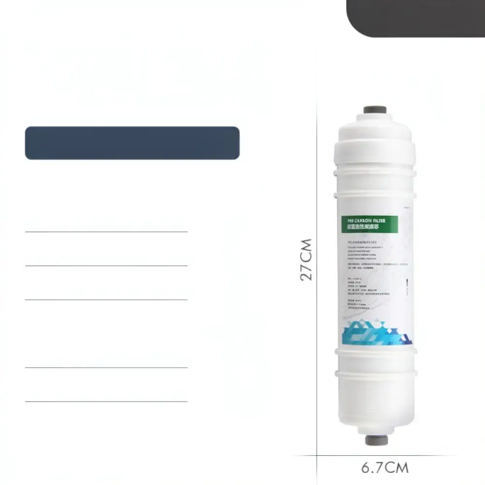 For For Nuohuaqingyuan Household Water Purifier Filter 10 Inch Quick Connect PP Cotton Activated Carbon T33 Replacement
