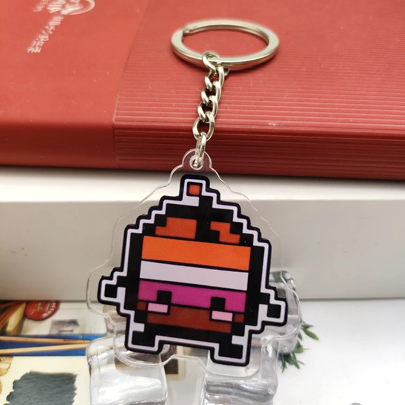 Popular Stardew Valley Acrylic Keychain Fashion Role Playing Game Keychain Student Bag Pendant Friend Gift Accessory