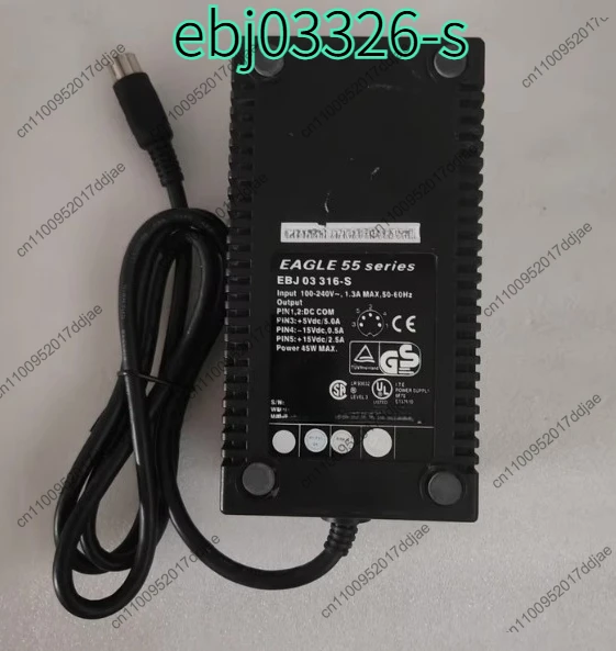 ebj03326-s 5V5A 15V2.5A -15V0.5A 45W power adapter 5-pin