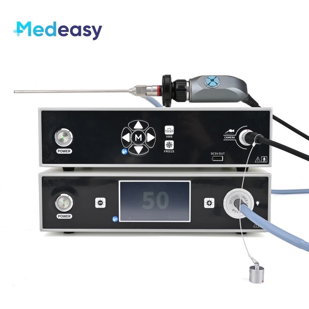 

Медицинская эндоскопическая камера 1080P Full HD/светодиодный источник холодного света для ЛОР