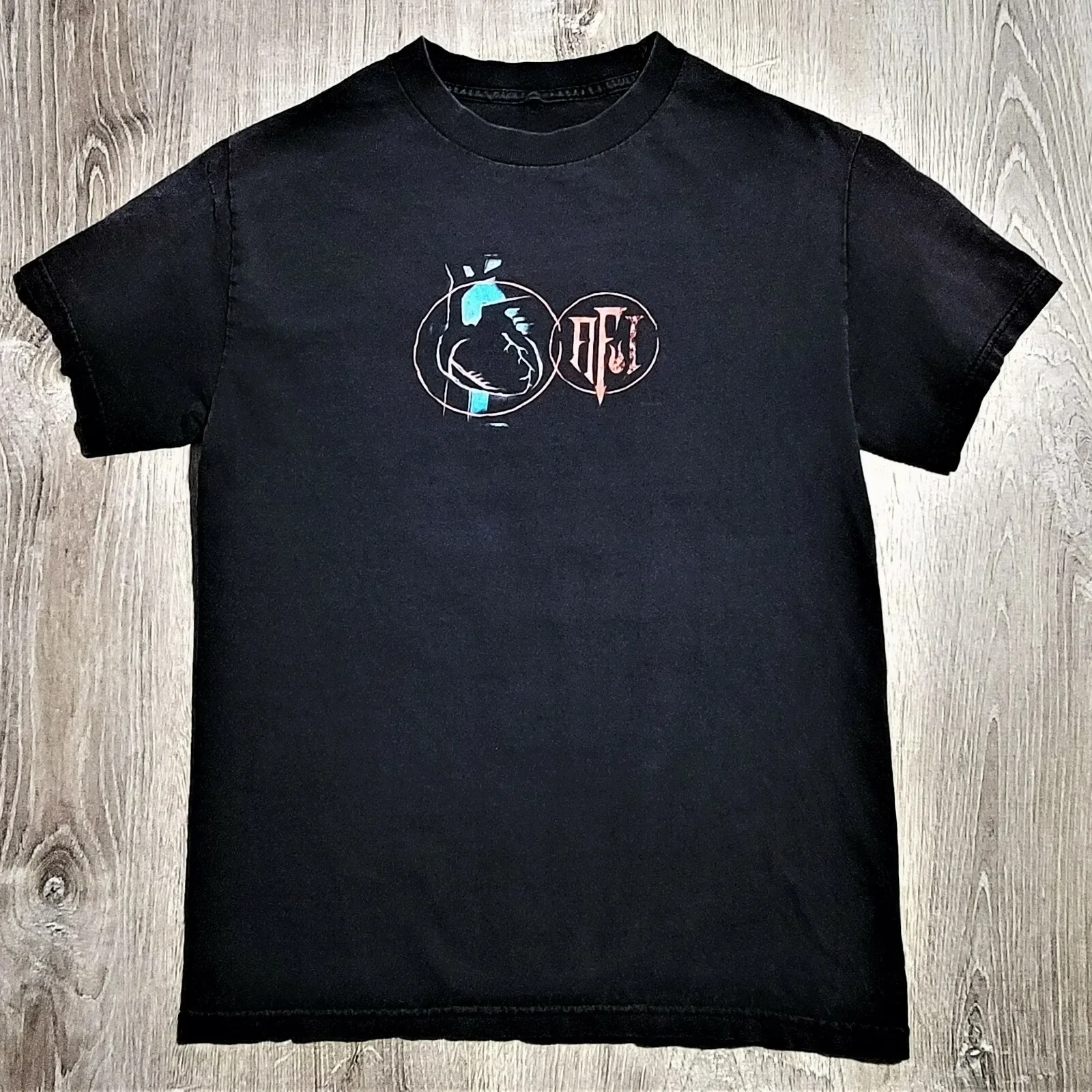 Vintage AFI A Fire Inside T-shirt Vtg Sing The Sorrow Band Tee en détresse Rare S