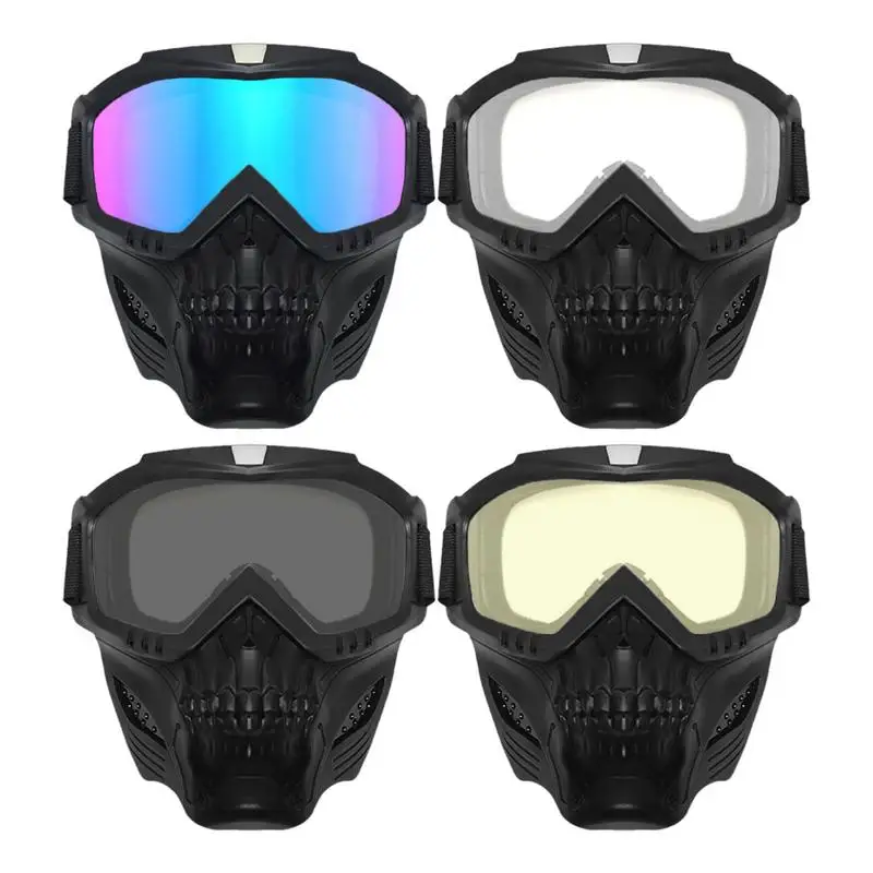 

Motorcycle Riding Goggles High Definition Clear Optics Motocross Glasses Motorcycle Goggles Breathable Full Face Protective lens