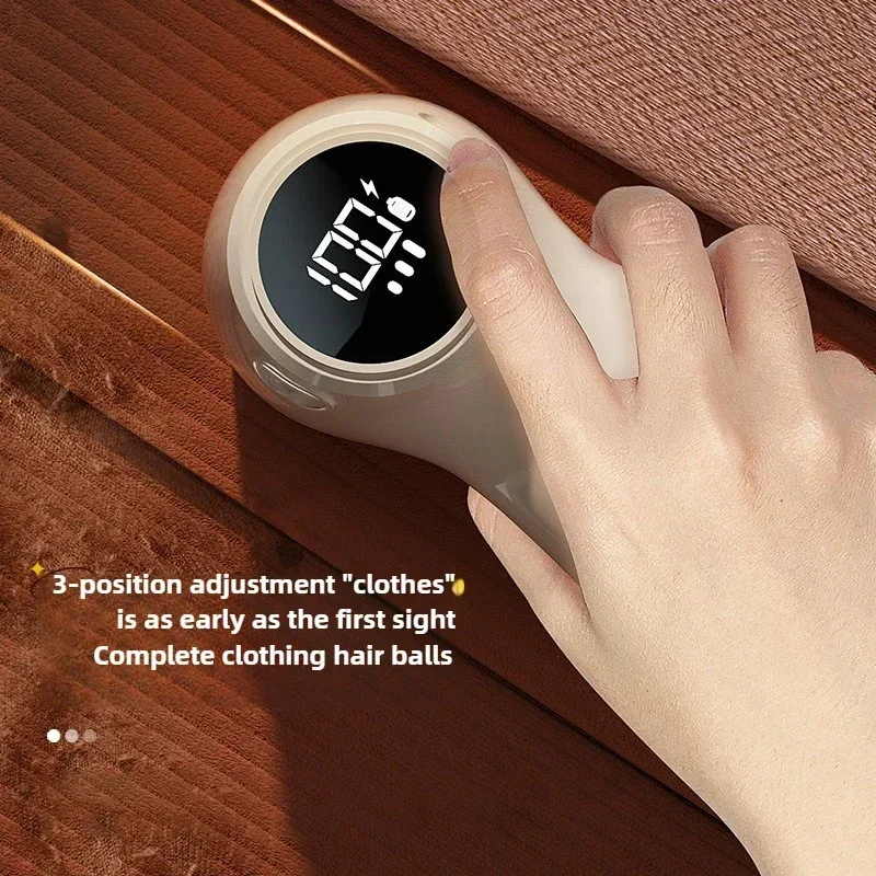 

USB Rechargeable Fabric Shaver 3 Speeds Electric Lint Remover Portable Clothes Sweater Shaver Tool Kit