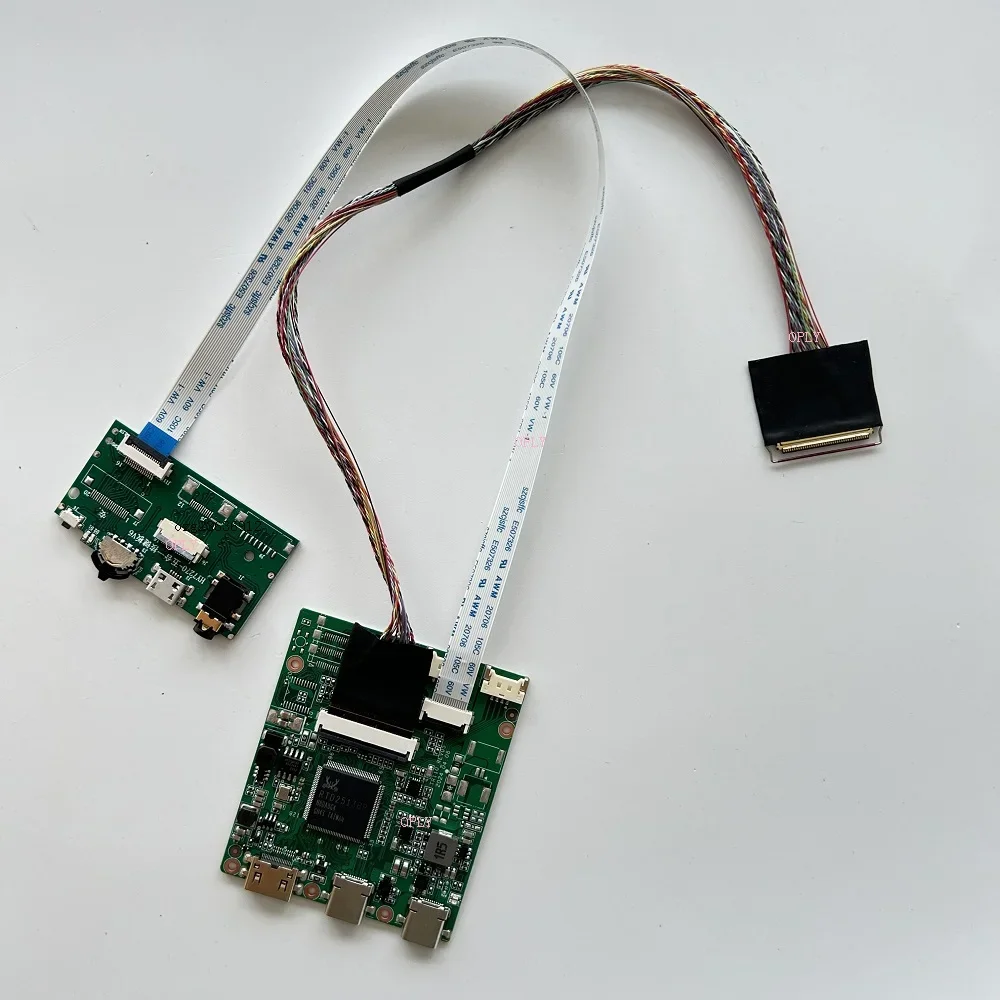 Для B116XAN03 B116XW01 2 TYPE-C MINI HDMI-совместимый комплект платы управления LVDS 11,6 