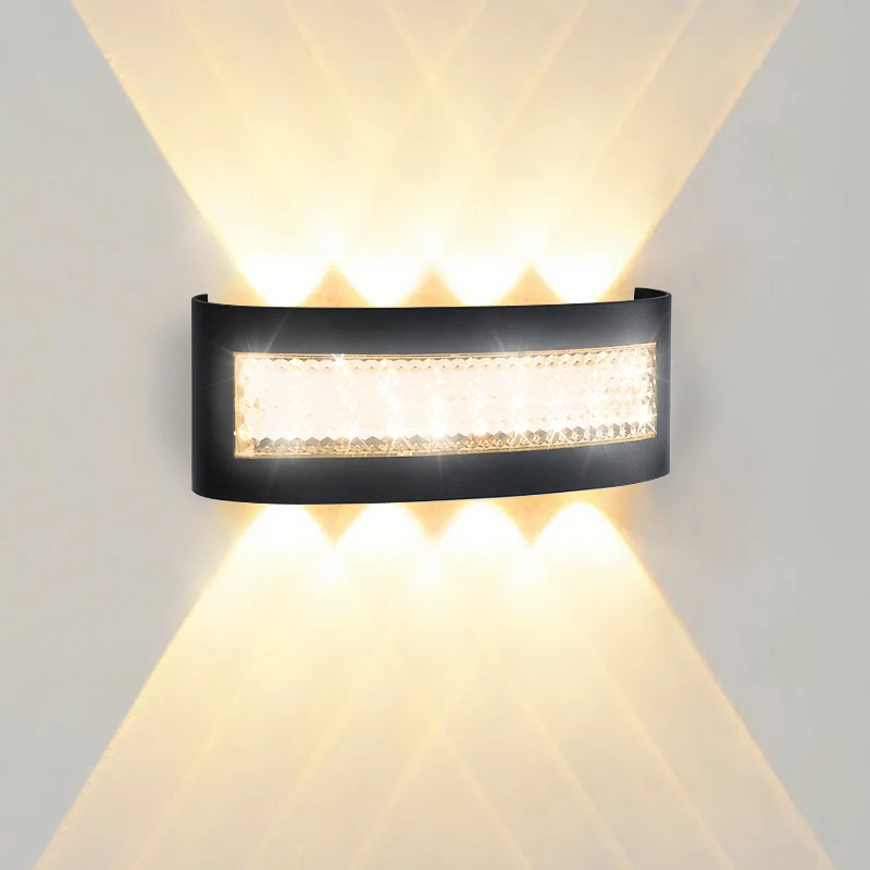 Modern Minimalist LED Wall Lamp for Indoor Home Decoration Wall Lamp 85-265V for Living Room, Bedroom, Bedside Lighting