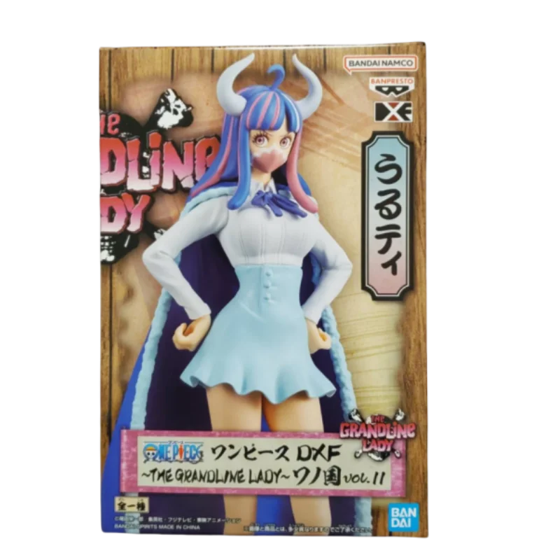 Genuine Bandai ONE PIECE DXF THE Grandline Lady Ulti Anime Action Figures Model Figure Collectible Gift for Toys Hobbies Kids