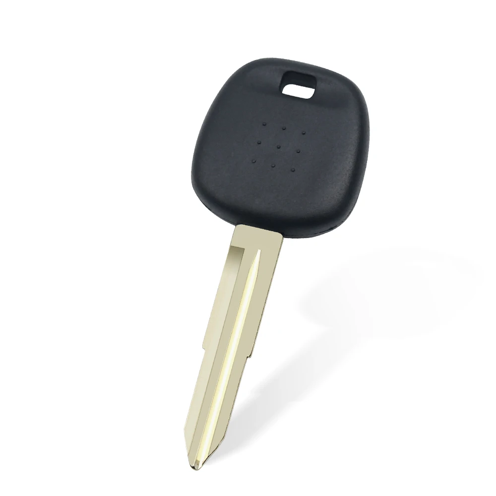 KEYYOU Transponder Chip Key Shell Blank Car Key Case For Toyota 2002 2003 2004 2005 Uncut TOY41 Blade No Chip Fob