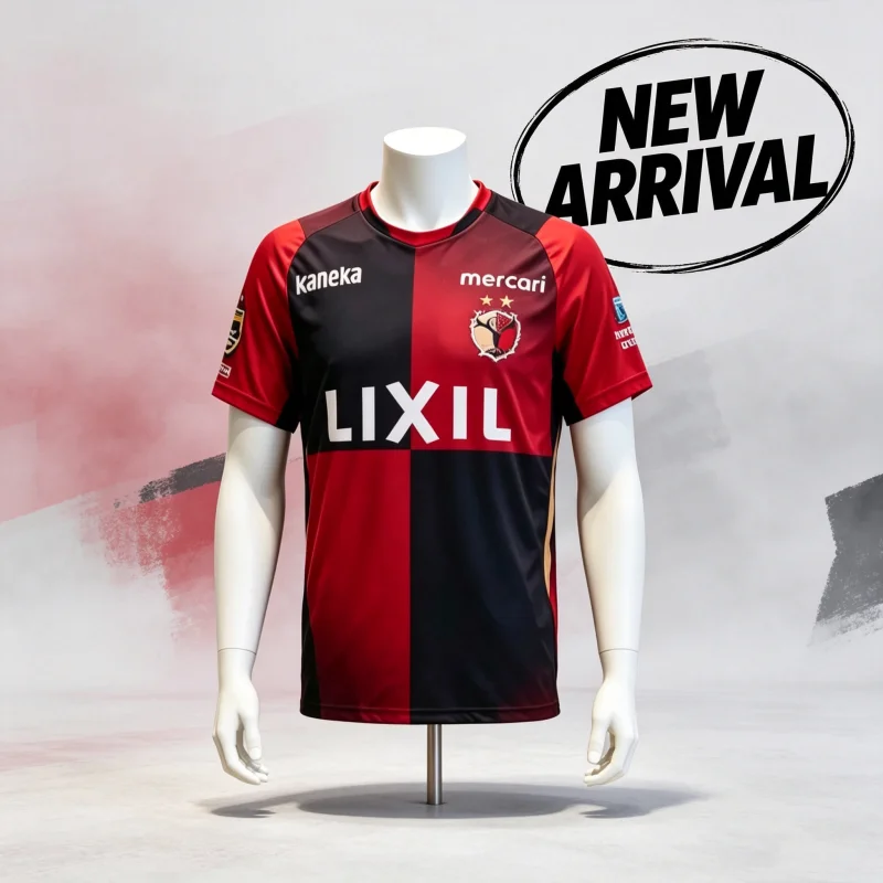 26-27 Season Adult Kashima Antlers 3D Printed T-shirt Men's Sports Style Summer Breathable Fast Drying Parent-child Jersey Top